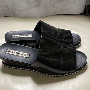 Karl Lagerfeld women Slipper with pearls